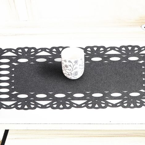 Nappes de style européen moderne, drapeaux de table, serviettes, drapeaux de table pour mariages (1/5)