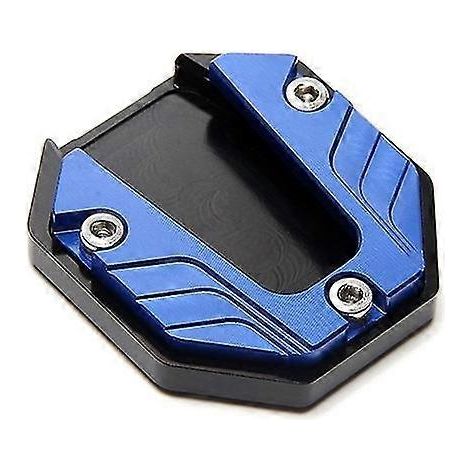 Roller-Motorrad-Fahrrad-Parkständer-Pad-Platte aus CNC-gefräster Aluminiumlegierung – Blau (1/5)