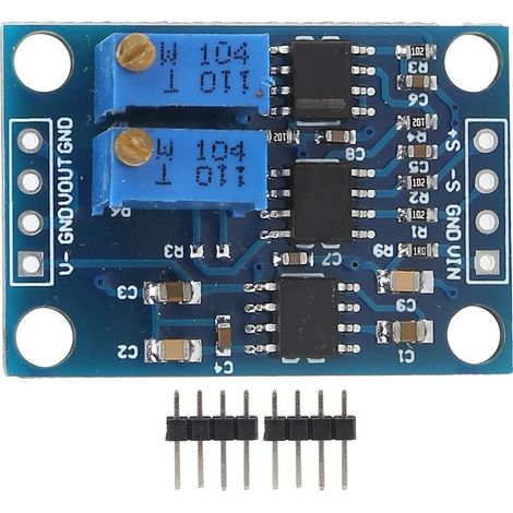 Module amplificateur de tension microvolt/millivolt, transmetteur d'instrumentation à petits signaux AD620 (1/5)