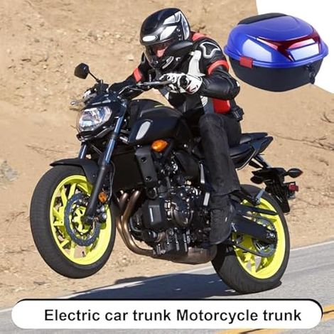 Boîte arrière de moto, top case de moto Conception ergonomique Conception (1/5)