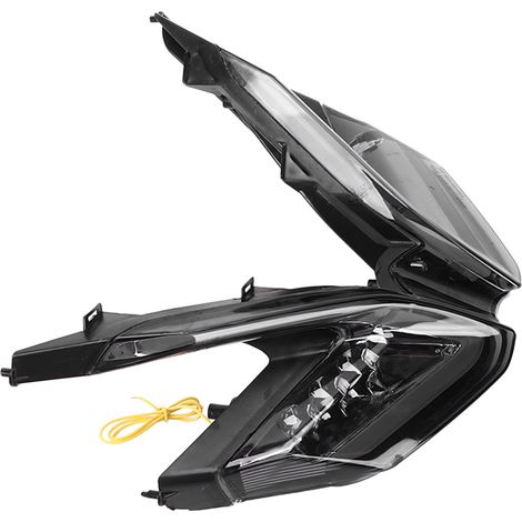 Feu arrière moto LED ABS haute luminosité clignotants stop remplacement pour DUCATI 899 959 Panigale fumé (1/5)