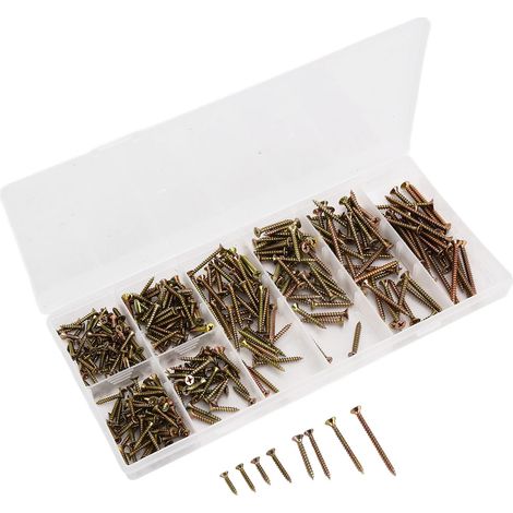 Kit Vis Autotaraudeuses Tête Fraisée Acier Galvanisé (1/5)