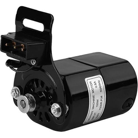 Haushaltsnähmaschinenmotor 220V 100W 7000rpm mit K-Halterung 0,5A, EU-Stecker (Referenz J00360051) (1/5)