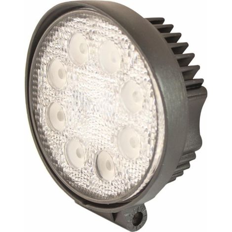 Phare de travail 8 Led 110x128mm 10-30 V 24 W 1440 lm (1/3)