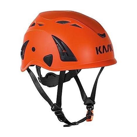 Kask Superplasma AQ Casco de Protección Naranja Ajustable