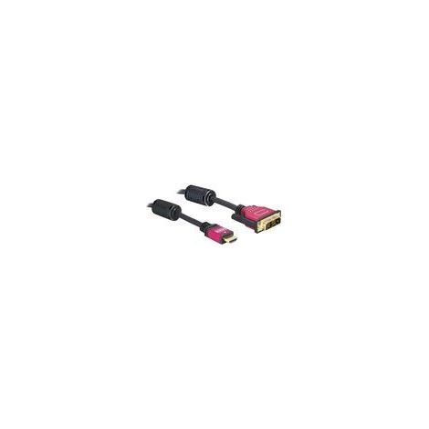 DELOCK Cable HDMI A/DVI - 18+1 - St/St 1.8m (1/2)