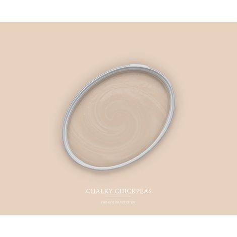 Wandfarbe Beige matt The Color Kitchen Chalky Chickpeas Exklusive Innendispersion Hohe Deckkraft 5 Liter (1/5)