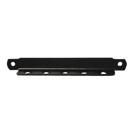 Afbat – Crémaillère pour étagère acier prépeint – Longueur 190 mm – Hauteur 25 mm – Profondeur 20 mm – Pour bois dur et teck (1/4)