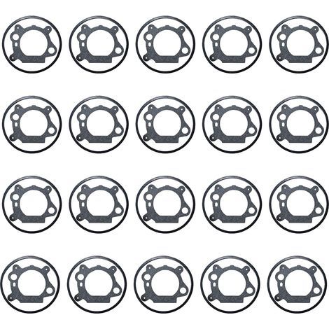 Atunne 21Pcs Joints de Cuvette de Carburateur pour Birggs & S 693981 280492 084132 084133 084232 084333 091412 Tondeuse à gazon, Remplacement 693981 280492 (1/5)