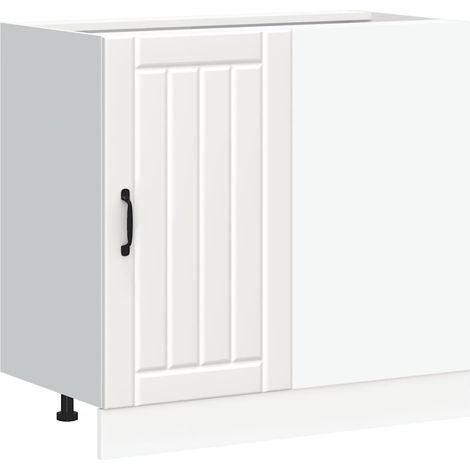 Meuble bas de cuisine Lucca blanc bois d'ingénierie CFW78344 (1/5)
