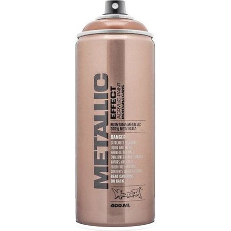 Bombe de peinture - Cuivre Metallic - 400ml - Effet Métallique - Pour Adultes