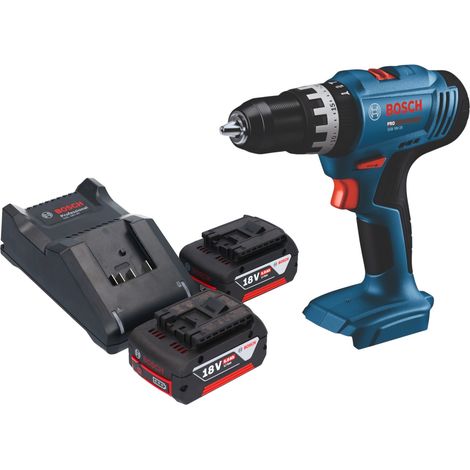 Bosch GSB 18V-25 Professional Trapano avvitatore a percussione a batteria 18 V 56 Nm ( 06019K9300 ) Solo - senza batteria, senza caricabatterie (1/5)