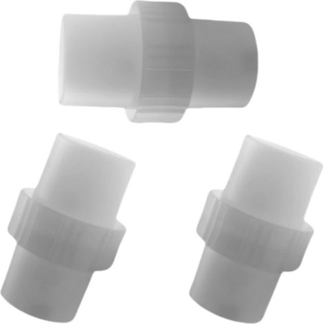 3 Pack 1.5" Pool Cleaning Hose Connector - Replacement for Hayward AXV092 - Male to Male Adapter for Pool Vac Ultra/Navigator - Fits 1.5" Female Hoses (3") (1/5)