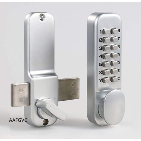 AIPERQ Latches and Locks, Ditial Door Lock with Mechanical Access Keypad OS25A, AAFGVC