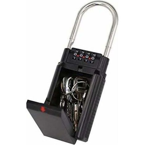 Key Lock Box, Combination Key Box, Key Storage Safe, Secure Storage for Select Access Keys, Suitable for Elderly Friends and Parents (1/4)