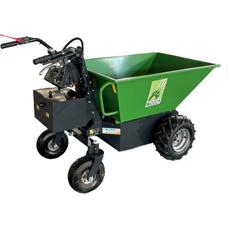 MINI DUMPER ELECTRIQUE 500 KG MANUEL 750W 48V - MDE500M - WOODY