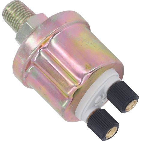 Capteur de pression d'huile 1/4 NPT 0 à 10 bar, transducteur de pression d'huile moteur pour groupe électrogène diesel VDO, double tête brillante