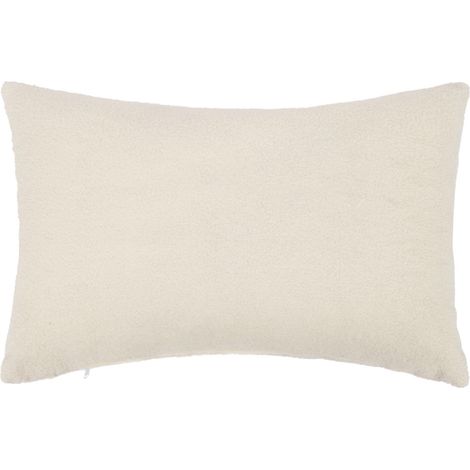 vidaXL Funda de almohada 2 pcs HEERLEN Crema 50 x 80 cm Bouclé (1/2)