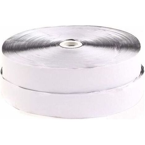Nastro autoadesivo da 25 m x 50 mm, colore: nero (1/5)