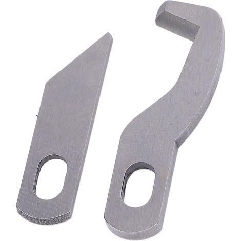 Set di lame superiori e inferiori per macchina da cucire, in acciaio al carbonio, per overlock S0230 S14 78, ricambio (1/5)
