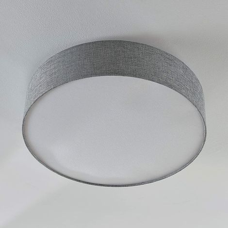 [NEUWERTIG] B-Ware Lindby Deckenlampe Gordana Wohnzimmerleuchte Hängelampe Deckenlicht E27 Grau
