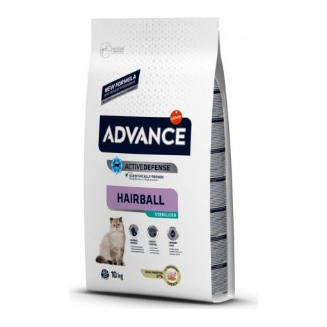Advance Hairball (Sterilized) - Comida para Gatos con Problemas de Bolas de Pelo Esterilizados