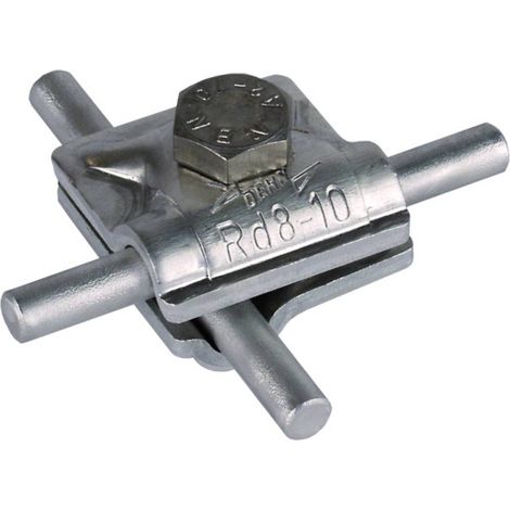 DEHN 390051 TRE STOCK TERMINALE CONNESSIONE MV BULLONE ESAGONALE 8 10 MM ALLUMINIO (1/5)