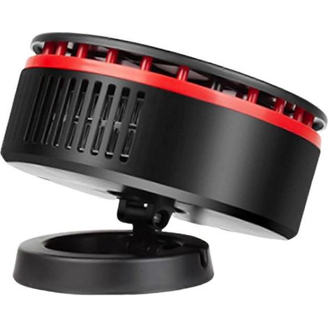 Chauffage de voiture portable, dégivreur de pare-brise, noir et rouge (1/5)