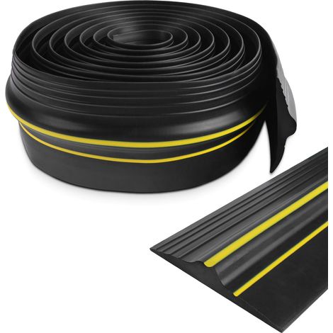 Seuil de Porte de Garage Universelle Bas de Joint Seuil Porte de Garage pour l Étanchéité Isolante Maintenant le Garage Propre et (1/5)