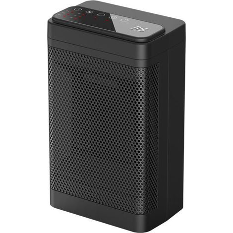 Chauffage Soufflant Électrique, 1500W PTC Radiateur Soufflant, 3 Modes avec Télécommande et Protection Contre la Surchauffe, avec Minuterie pour le Salon, la Chambre et le Bureau (1/5)