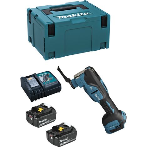 Multi-Herramienta MAKITA DTM53RXJ (2 x 6,0 Ah + DC18RC + MAKPAC 3) (1/5)