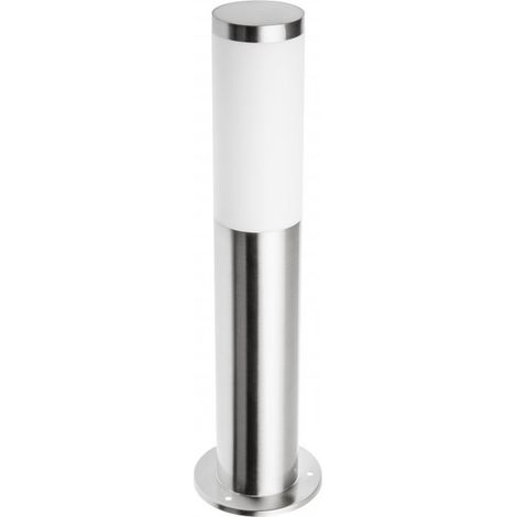 Lampada da giardino a piantana Milan-P 45 cm E27 IP44 in acciaio inox (1/3)