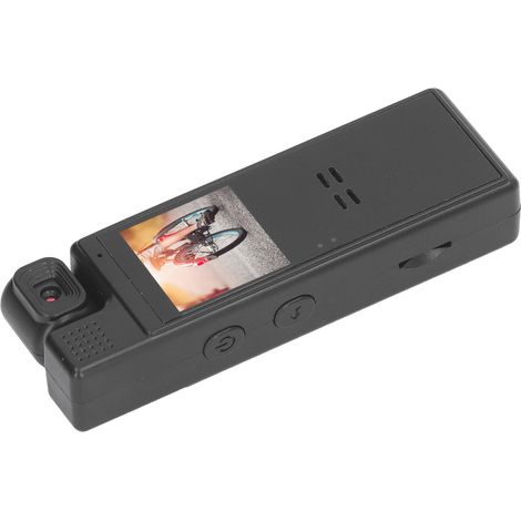 Caméra sport vélo 1,3 pouce écran couleur, clip arrière, rotation 180°, batterie intégrée, enregistreur cyclisme (1/5)
