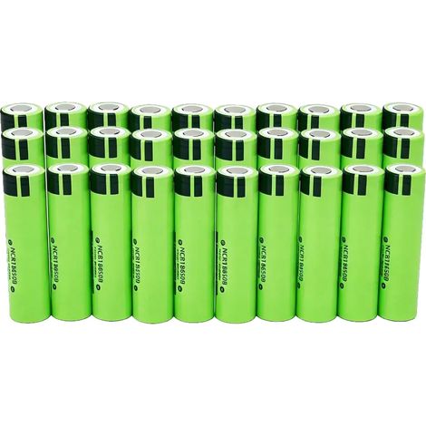 Batería de litio, capacidad de 3400 mAh, compatibilidad versátil, 34B-30PCS (1/2)