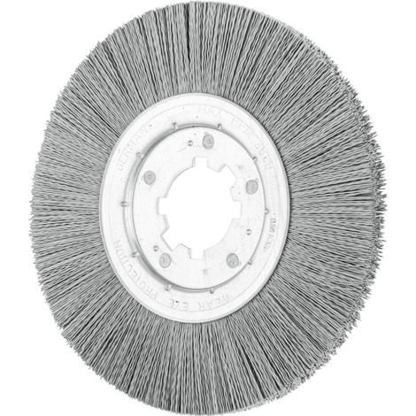 PFERD TOOLS Rundbürste ungezopft RBU Ø 250x15x50,8 mm Bohrung SiC-Filament-Ø 0,55 mm Korn 320 stationär (1/3)