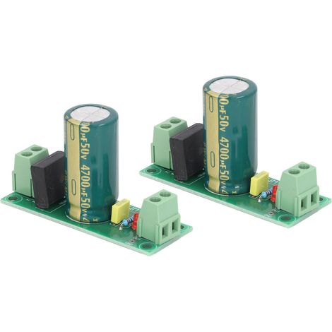 Set aus 2 einstellbaren Spannungsreglermodulen, Hochleistungs-40-V-Wechselstrom-Netzteil mit Filter, einstellbare Spannungsstabilisierungsplatine (1/5)