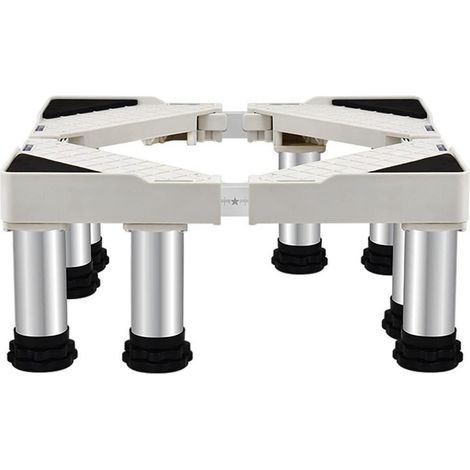 Verstellbares Untergestell für Waschmaschinen & Trockner, 50-75cm, Edelstahl (1/5)