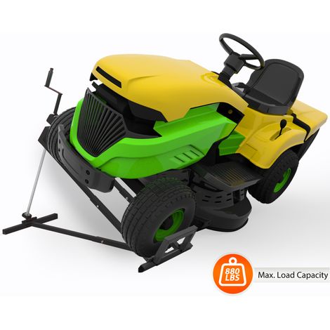 Cric tondeuse pliable 400 kg acier noir HAVRYA (1/5)