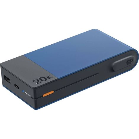 Power Bank in alluminio, 20.000mAh, Blu (1/5)