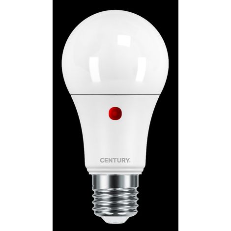 Century lampadina led sensore crepuscolare e27 11w 1050lm g3c-112730
