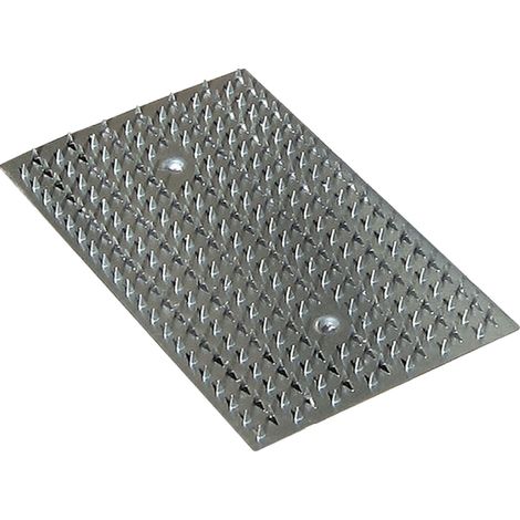 Ersatzklinge für Putz-Reibbrett, Klinge aus Stahl, verzinkt, ohne Schwamm, 250 x 145 mm, Type 4019, 1 St.
