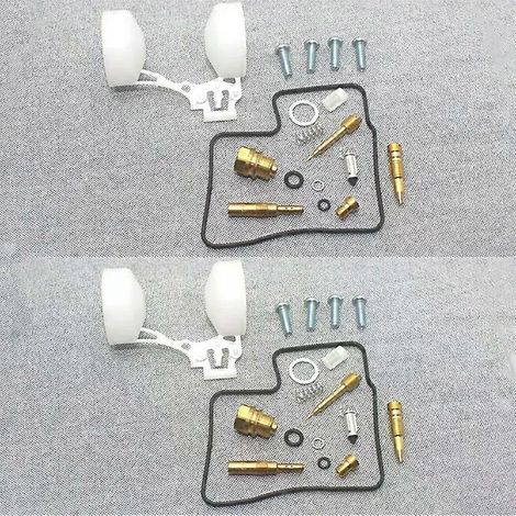 Kit de réparation de carburateur pour moto Honda XL600V Transalp XL600 V XL 600 600V (1987-2000) : membrane de flotteur, aiguille flottante. Couleur : F (1/4)