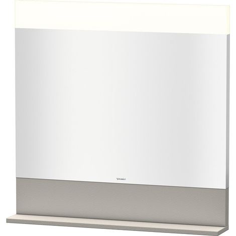 Espejo Vero Duravit con balda inferior, 7512, 800 mm, Color (frente/cuerpo): Terra Mate - VE751201414