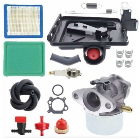 498170 carburateur - 7699056 790849 Kit ressort pour moteur 122000 Modèle 4 HP - 7 HP sans obstruction avec kit filtre à air (1/5)