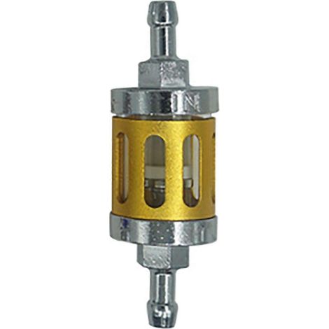 Hochleistungsfähiger, vergoldeter Metallölfilter, leistungsstarke Filtration, flecken- und rostbeständig, Motorkraftstofffilter (1/4)