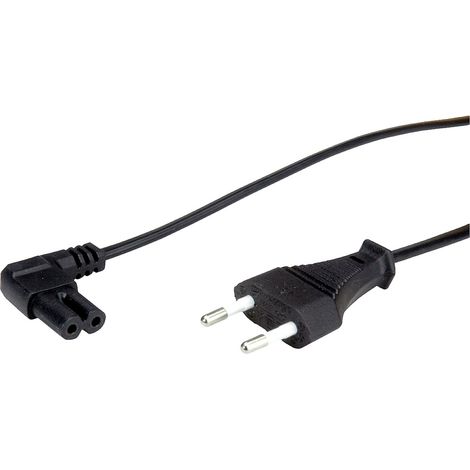 Value 19.99.2088 Strom Anschlusskabel Schwarz 1.80 m