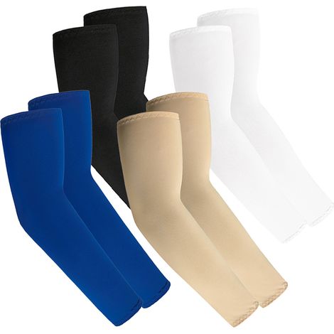 Manches de protection solaire UV pour hommes et femmes, manches couvrantes et rafraîchissantes à compression (1/5)