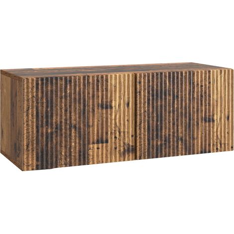 Maison Exclusive - Mobile Porta TV da Muro Legno antico 78,5 x 31 x 30 cm (1/5)