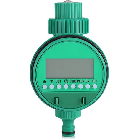 Minuteur d'arrosage automatique électrique pour l'extérieur, programmateur d'arrosage numérique pour jardin, contrôleur intelligent d'arrosage des fleurs (1/5)