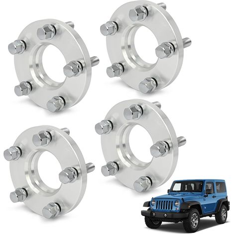 Lot de 4 élargisseurs de voie 5 x 112 mm, 10 mm et 20 mm pour 2013-2023 2014-2020, 20 goujons et alésage de moyeu M14 x 1,5 66,5 mm (1/5)